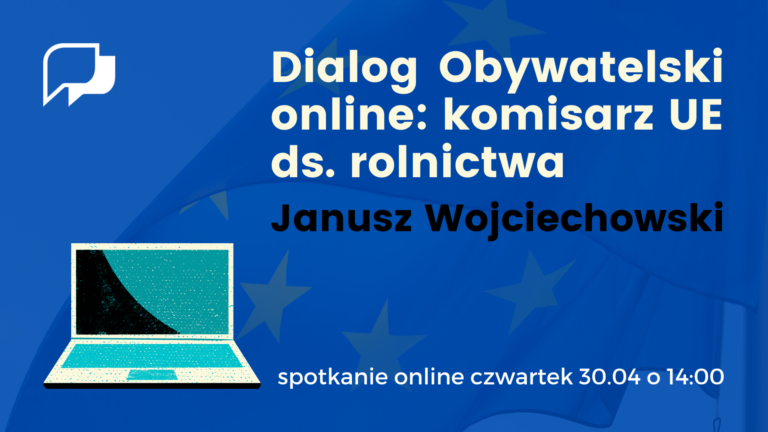 Zaproszenie na spotkanie online z Komisarzem UE!