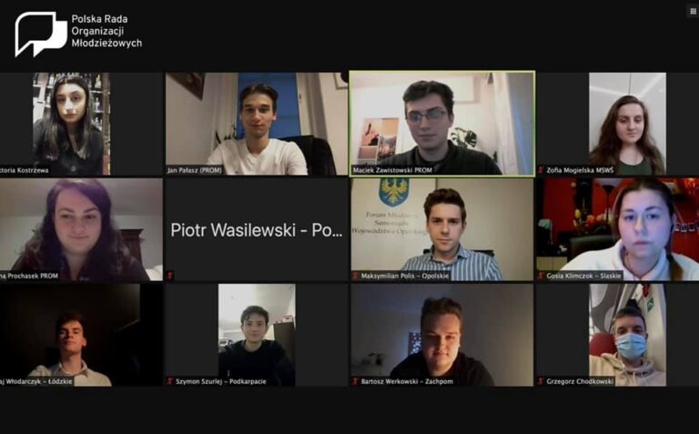 Spotkanie z przewodniczącymi młodzieżowych sejmików