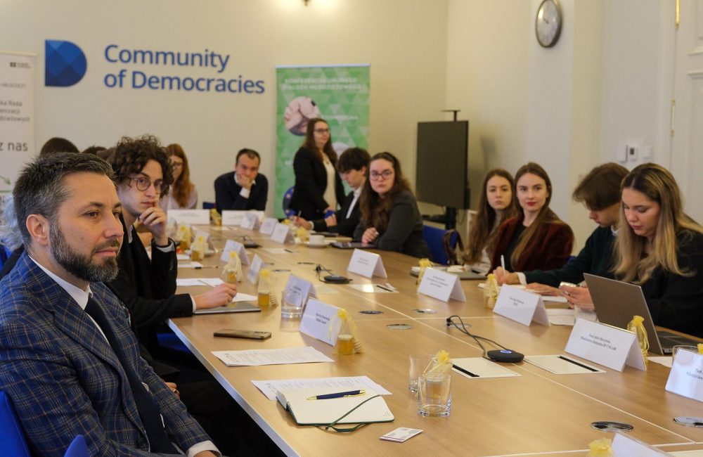 Spotkanie ,,Młodzi dla Pokoju i Demokracji